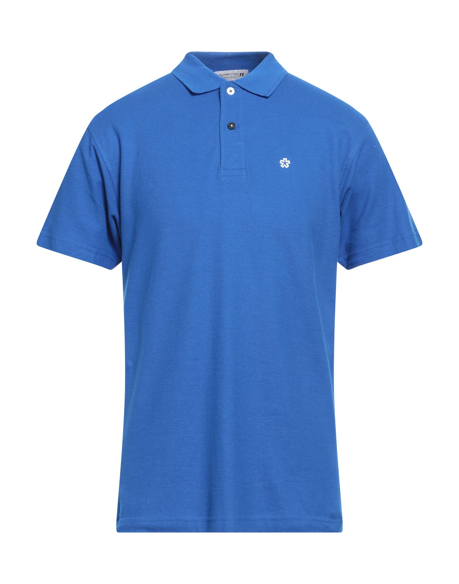 Daniele Alessandrini Homme Polo Shirts In Blue