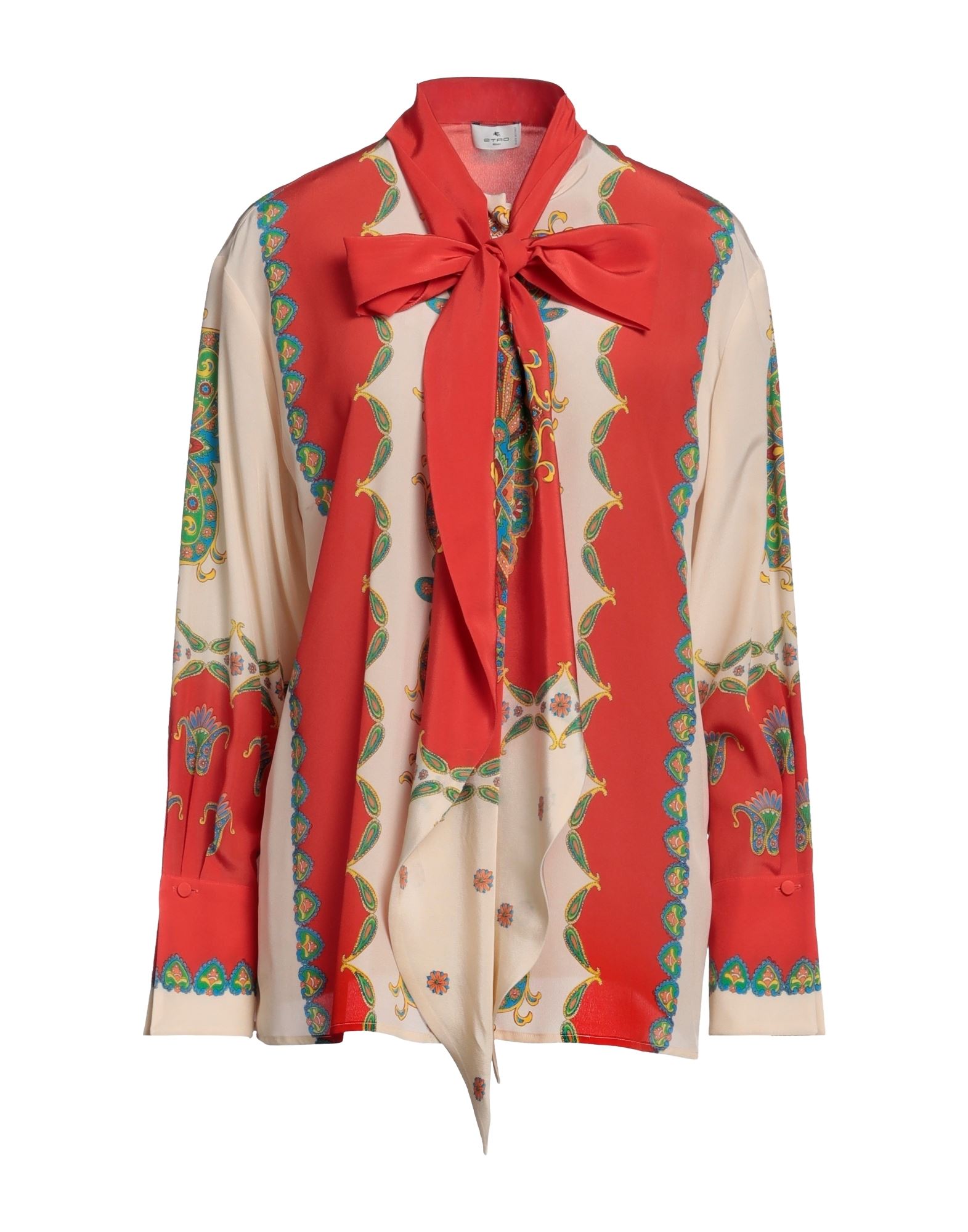 Etro Shirts In Tomato Red