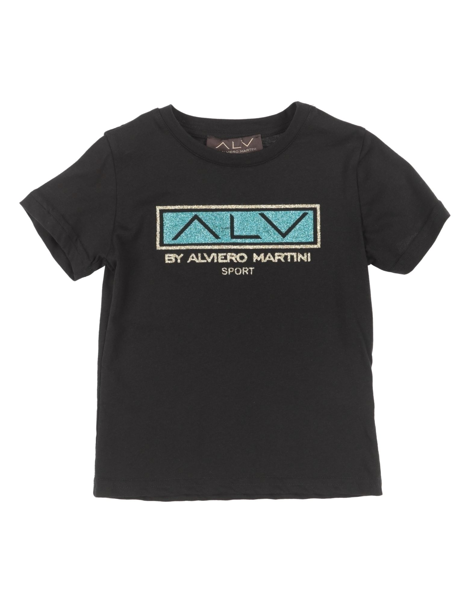 Alv By Alviero Martini Kids'  T-shirts In Black