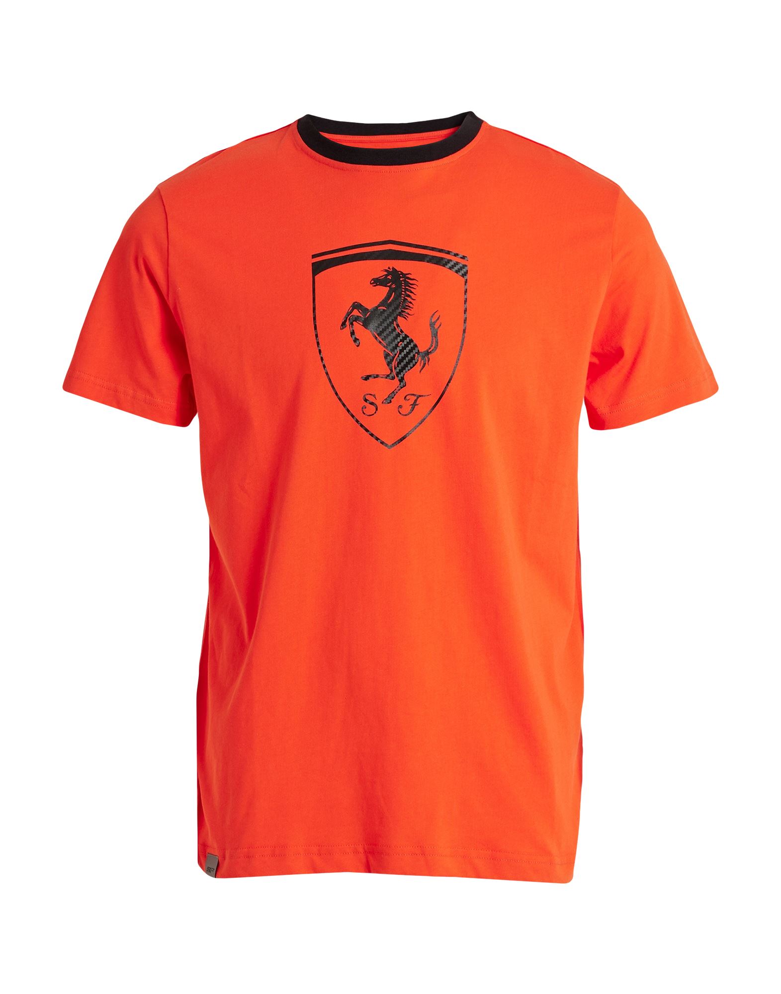 Scuderia Ferrari T-shirts In Orange