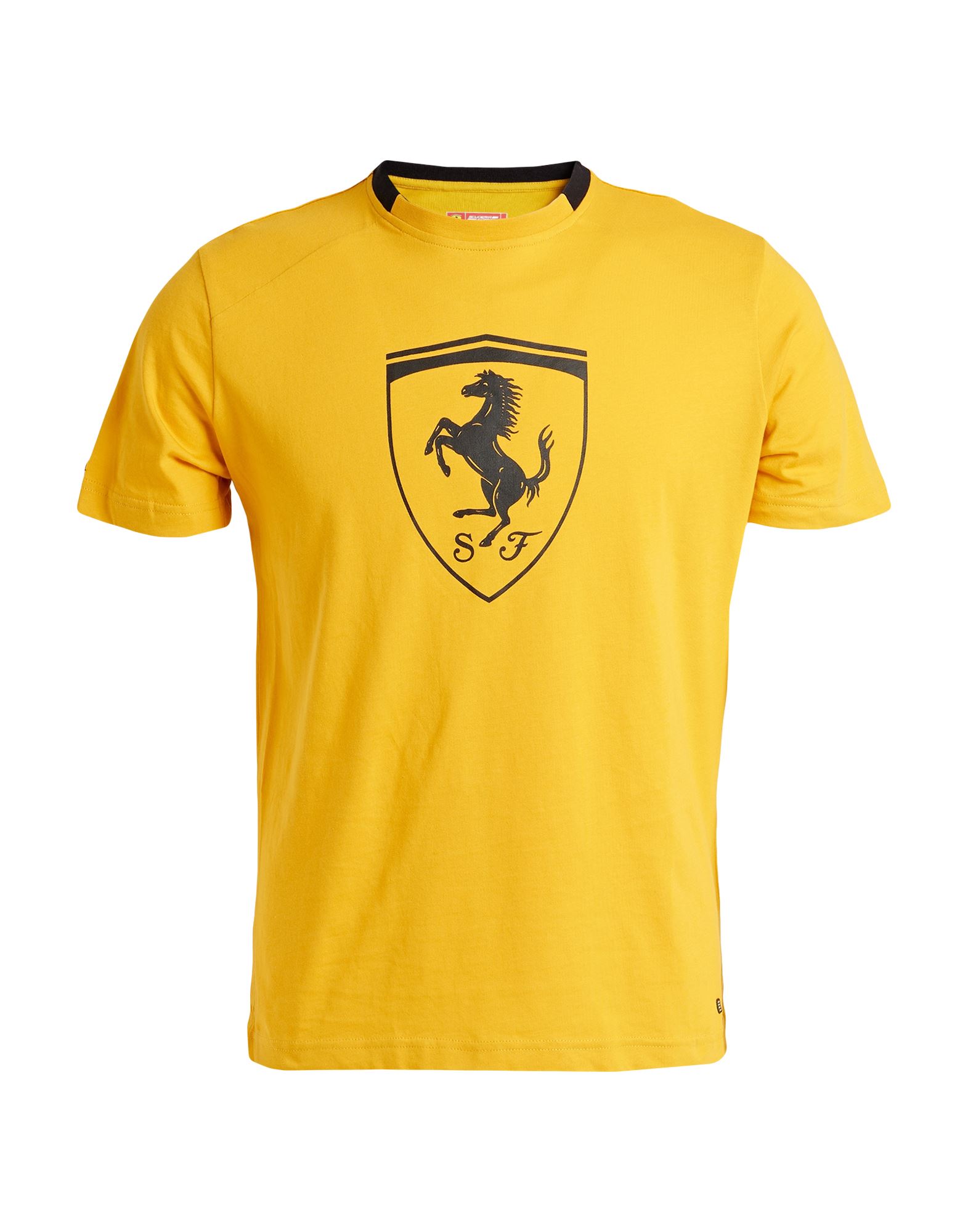 Scuderia Ferrari T-shirts In Yellow