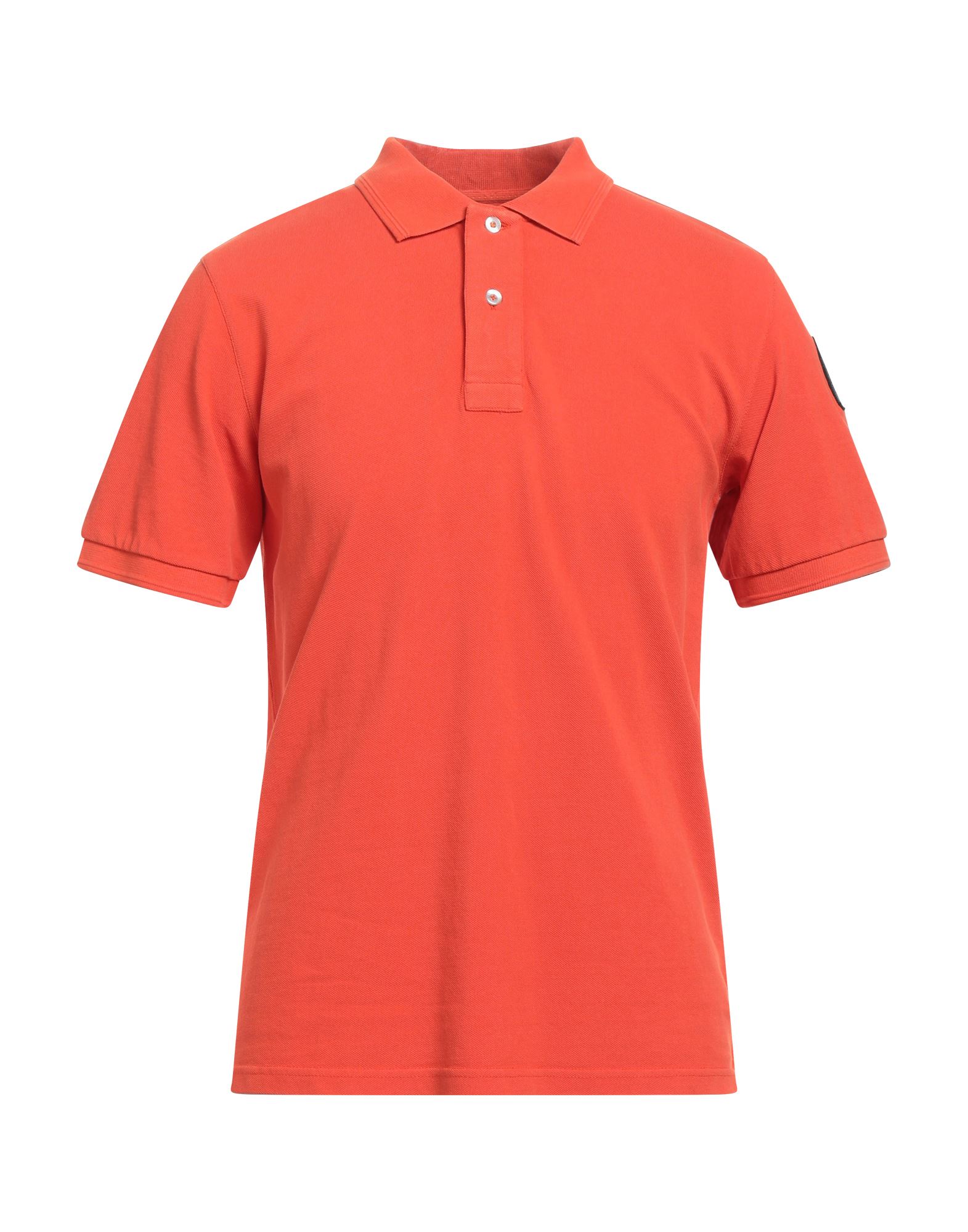 Parajumpers Polo Shirts In Orange