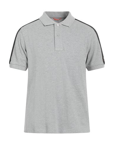 Parajumpers Man Polo Shirt Grey Size M Cotton