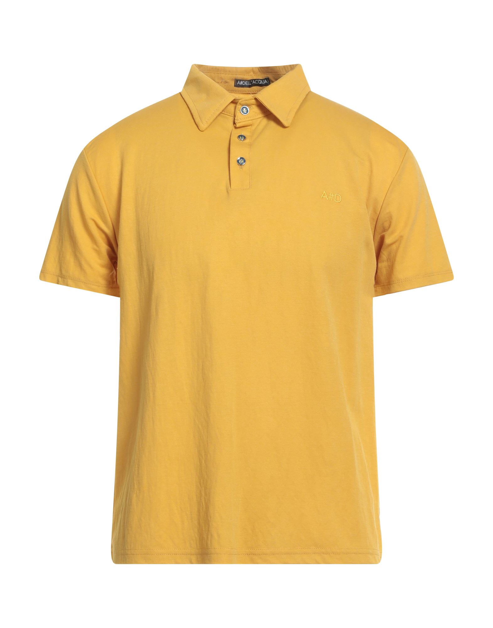 Alessandro Dell'acqua Polo Shirts In Yellow