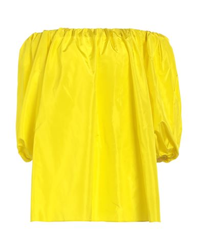 Valentino Woman Blouse Yellow Size 4 Silk