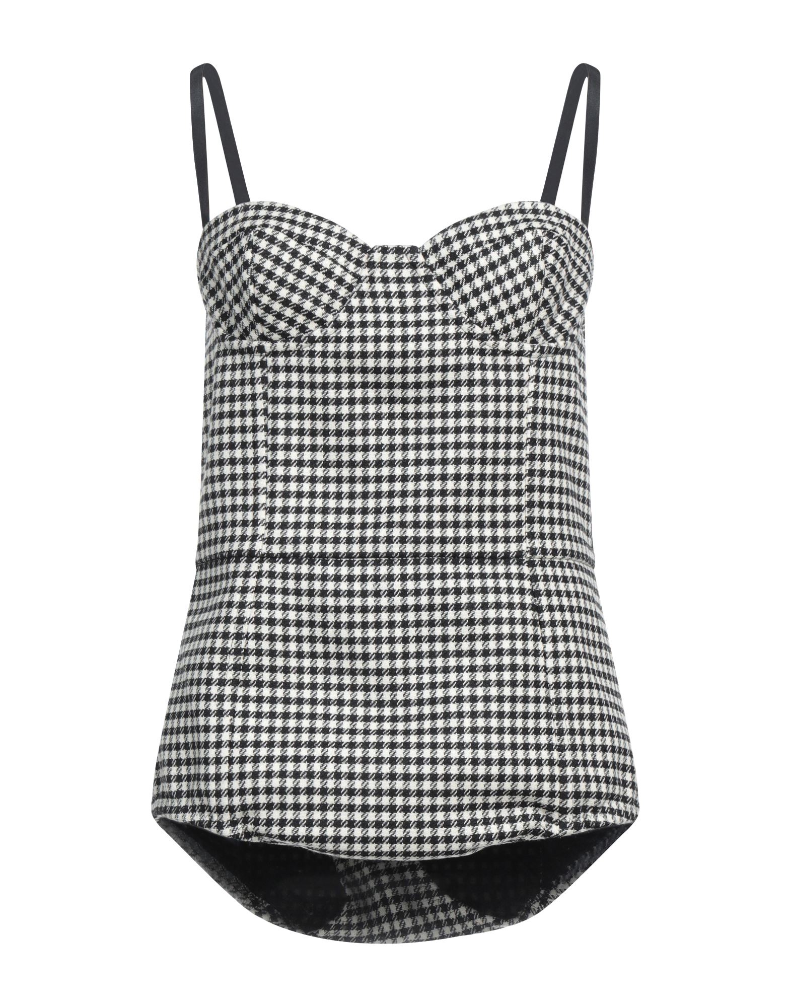 Red Valentino Tops In Black