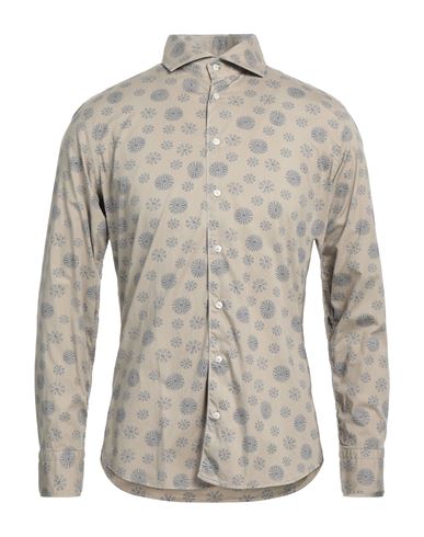Bastoncino Man Shirt Dove Grey Size 15 ¾ Cotton, Elastane
