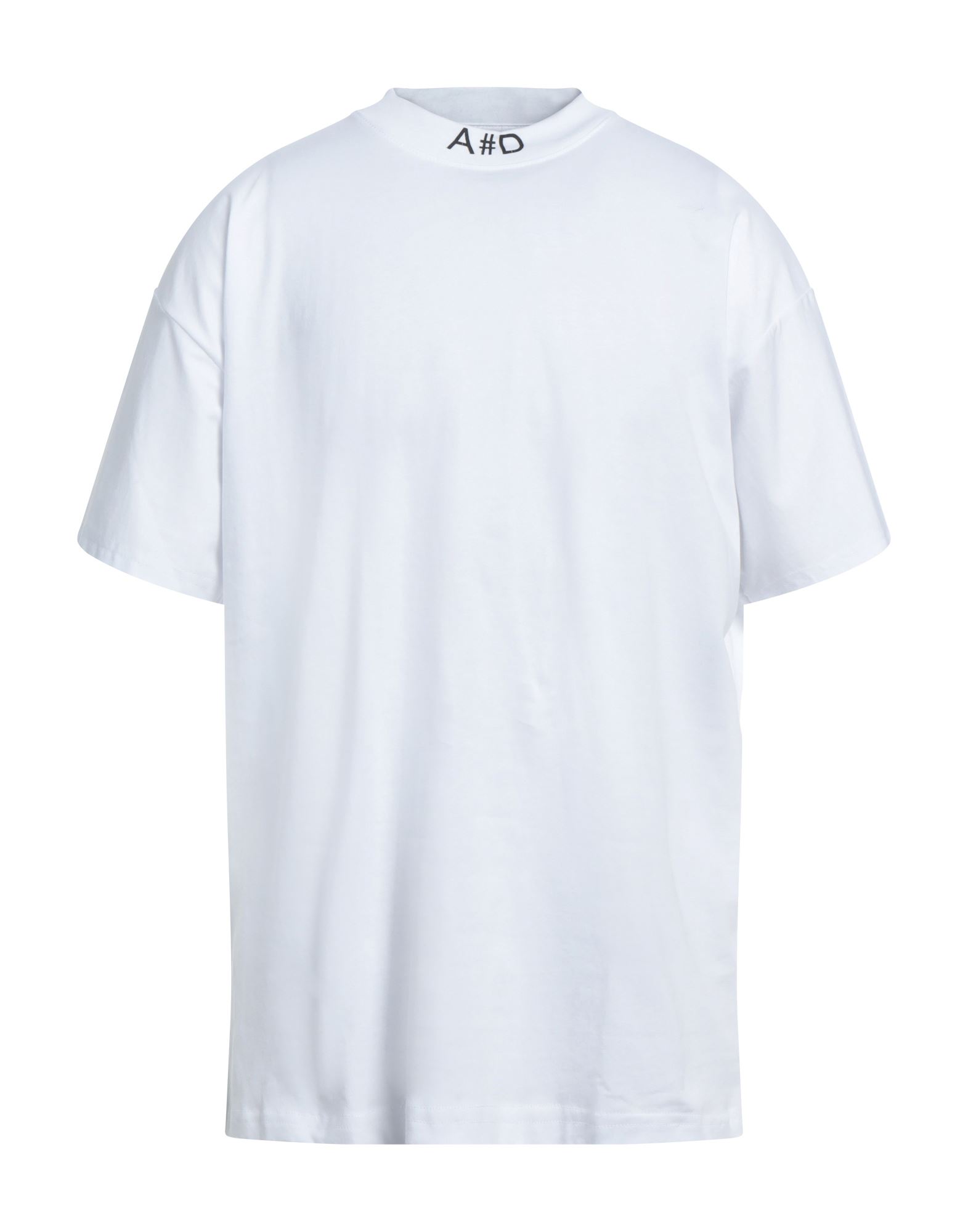 Alessandro Dell'acqua Man T-shirt White Size M Cotton