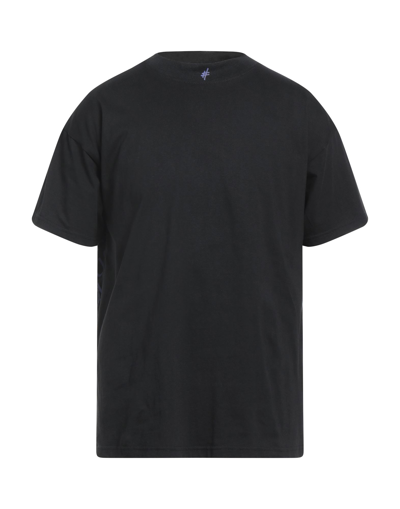 Alessandro Dell'acqua Man T-shirt Black Size L Cotton