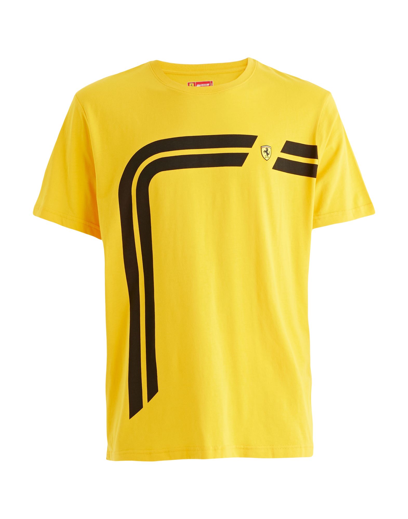 Scuderia Ferrari T-shirts In Yellow