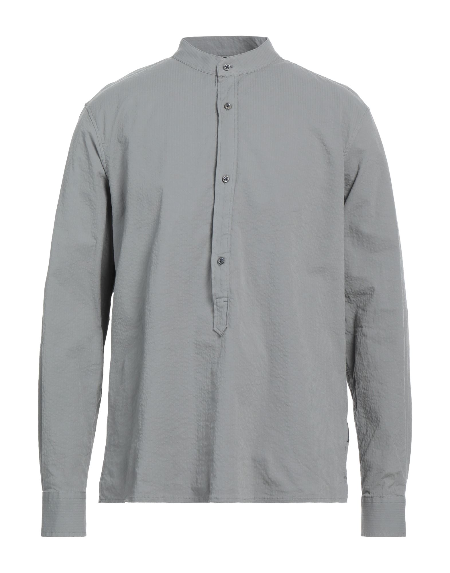 Shop 04651/a Trip In A Bag Man Shirt Grey Size L Cotton, Elastane