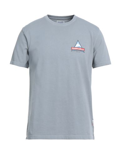 Holubar Cotton Logo T-shirt In Grey