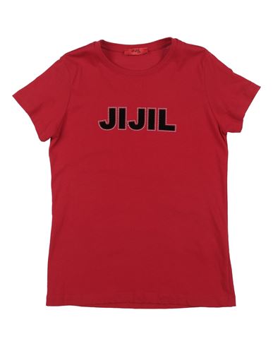 JIJIL JOLIE JIJIL JOLIE TODDLER GIRL T-SHIRT RED SIZE 4 COTTON