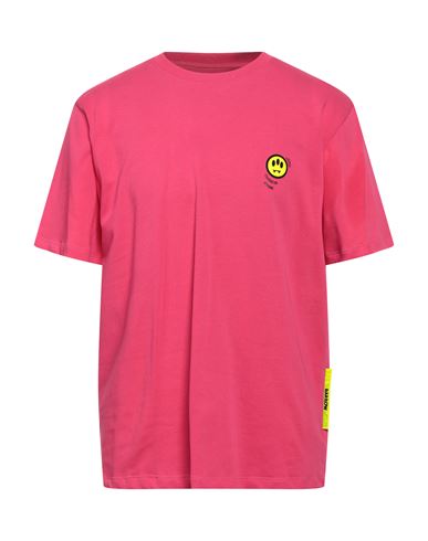 Barrow Man T-shirt Fuchsia Size Xl Cotton In Pink