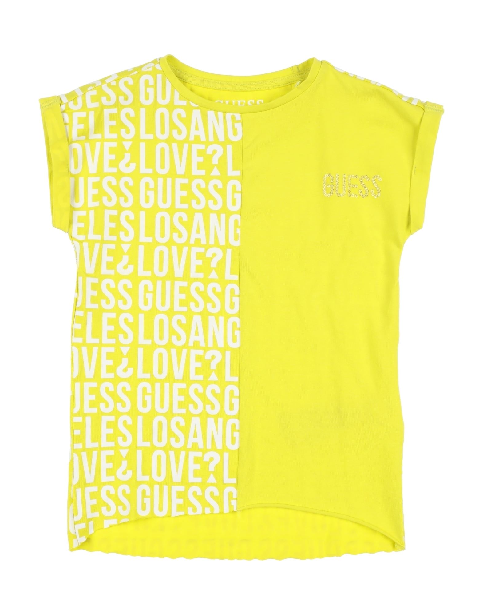 Guess Kids'  T-shirts In Green
