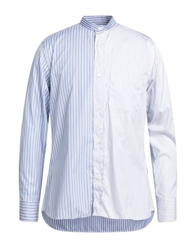 Aglini Man Shirt Light Blue Size 15 Cotton