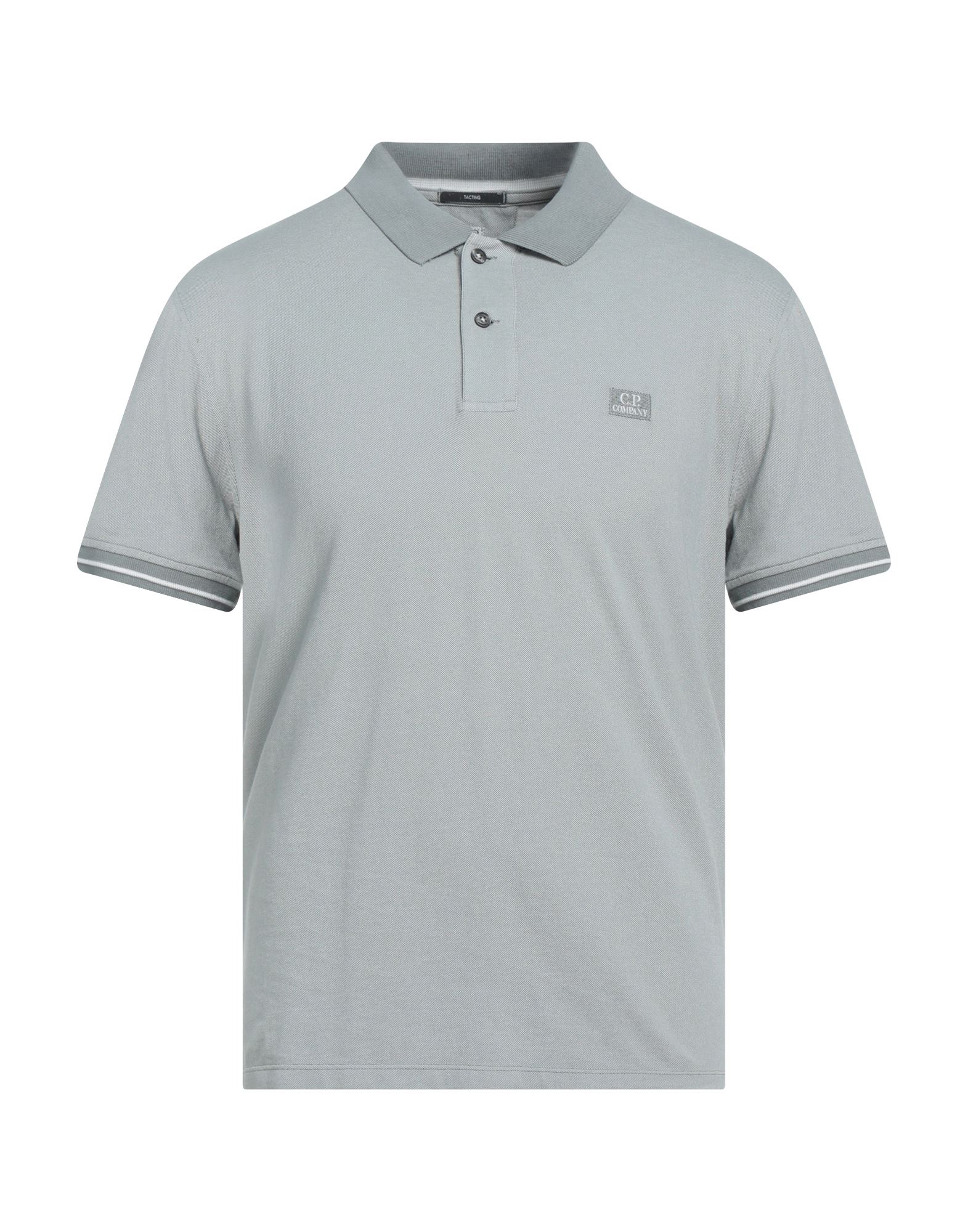 C.p. Company Polo Shirts In Grey