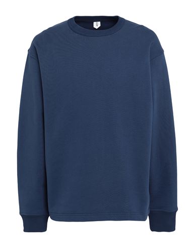 Arket Man Sweatshirt Midnight Blue Size S Organic Cotton