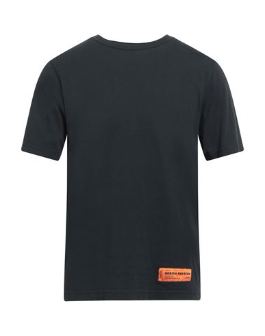 Heron Preston Man T-shirt Black Size Xs Cotton, Polyester