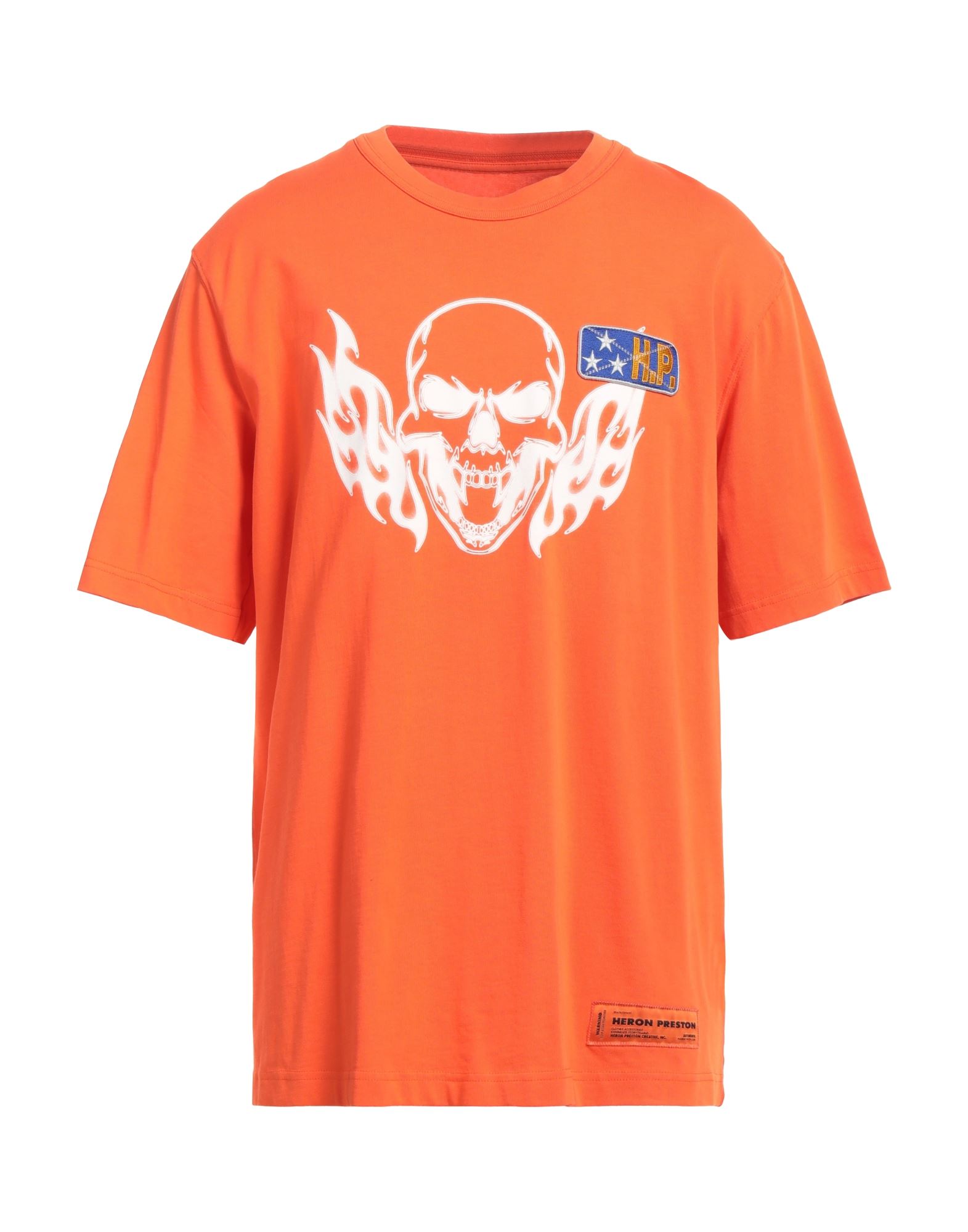 Heron Preston T-shirts In Orange
