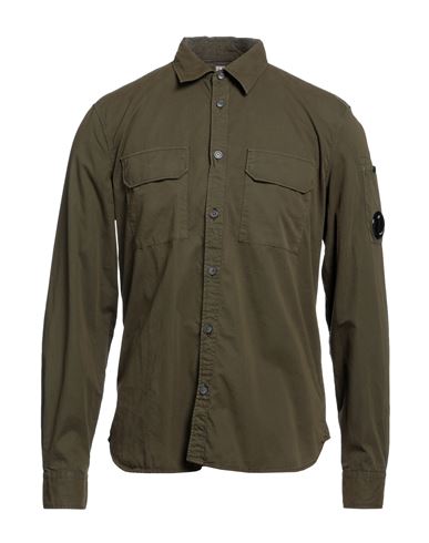 C.p. Company C. P. Company Man Shirt Military Green Size S Cotton