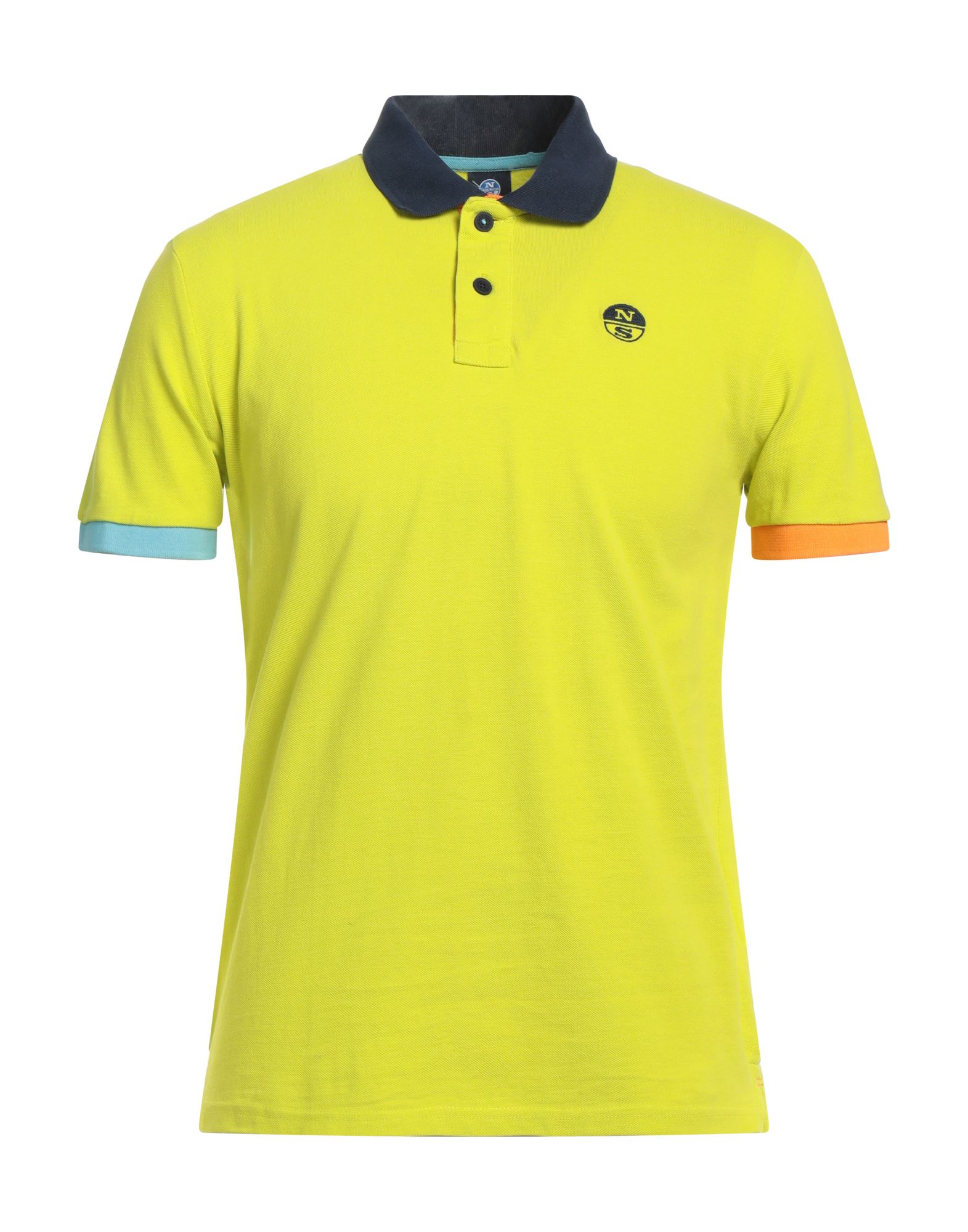 North Sails Polo Shirt  Men In Yellow