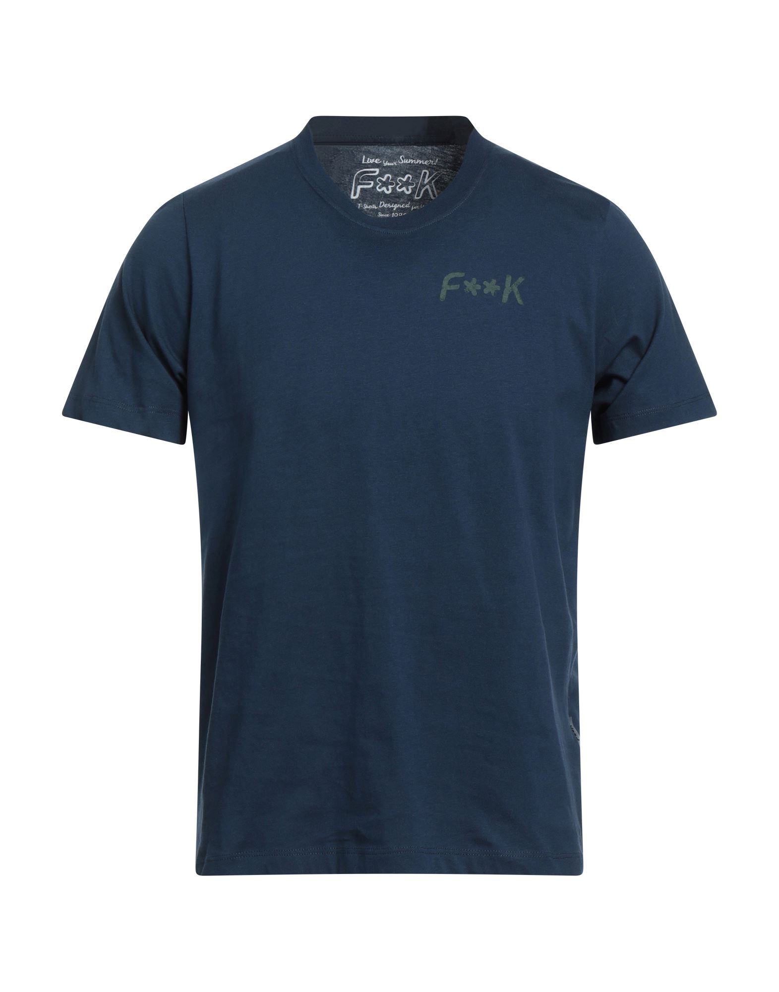 F**k Project Man T-shirt Midnight Blue Size Xs Cotton