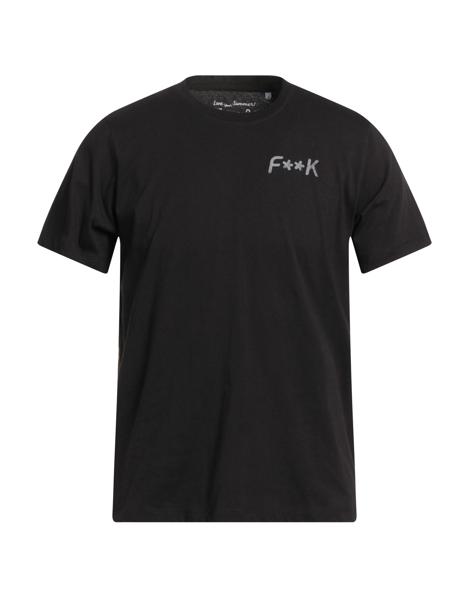 F**k Project Man T-shirt Black Size Xs Cotton