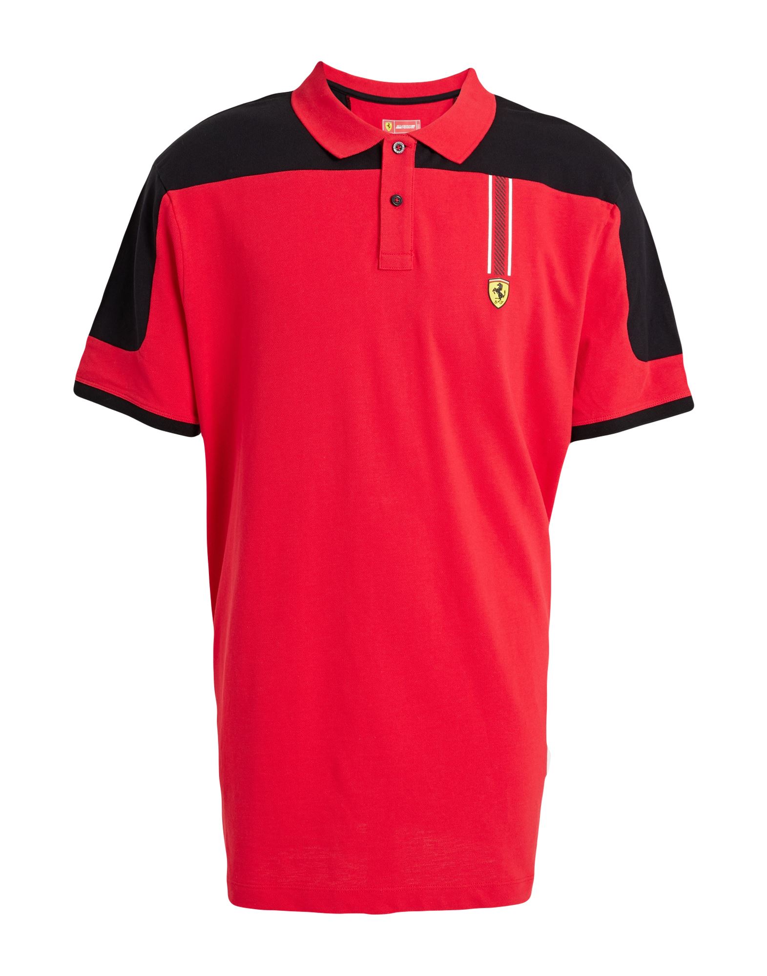 Scuderia Ferrari Polo Shirts In Red