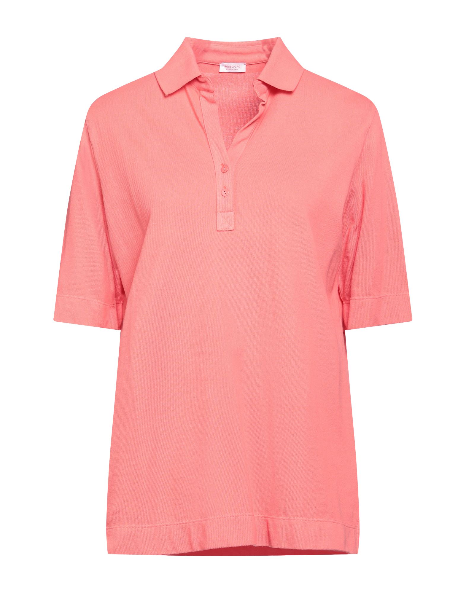 Rossopuro Polo Shirts In Pink
