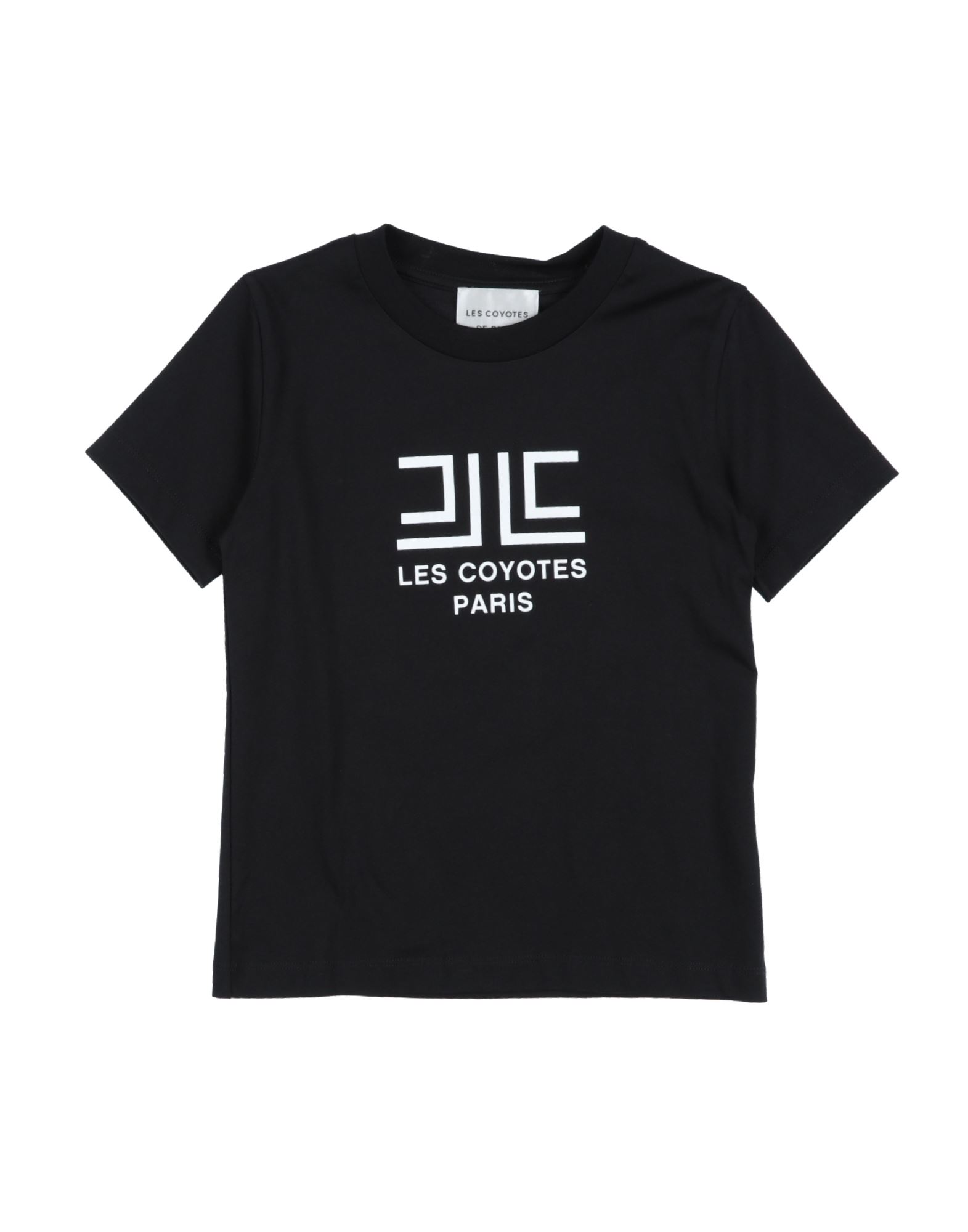 Les Coyotes De Paris Kids'  T-shirts In Black
