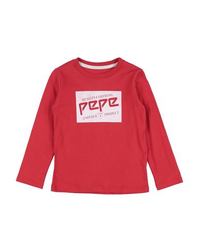 Pepe Jeans Babies'  Toddler Boy T-shirt Red Size 4 Cotton