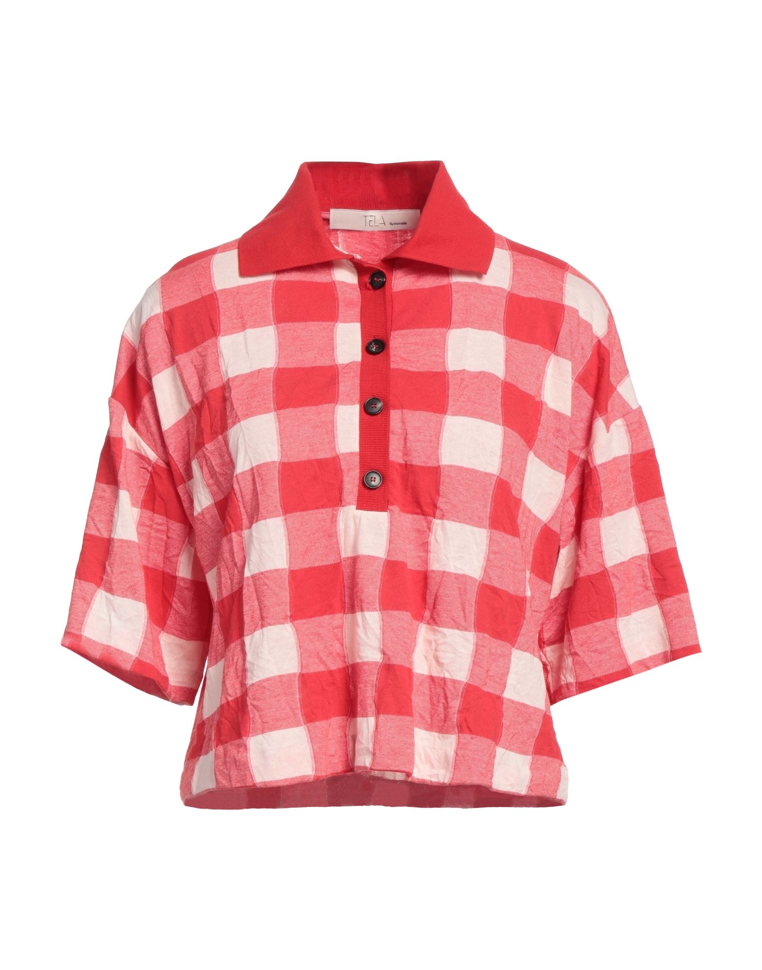 Tela Polo Shirts In Red