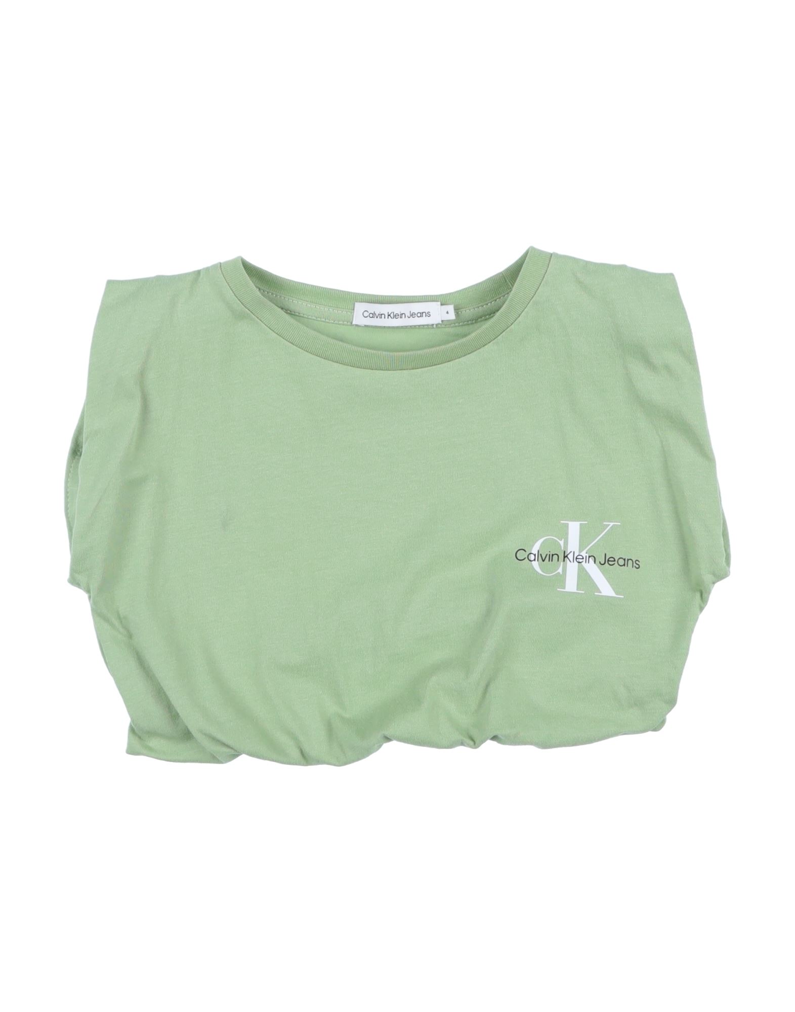 Calvin Klein Jeans Est.1978 Kids' Calvin Klein Jeans T-shirts In Green