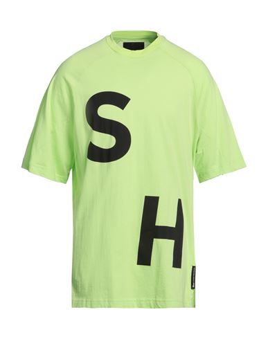 Shoe® Shoe Man T-shirt Acid Green Size S Cotton