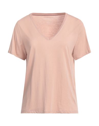 Majestic Filatures Woman T-shirt Blush Size 1 Lyocell, Cotton In Pink
