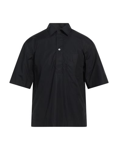 Aglini Man Shirt Black Size S Cotton