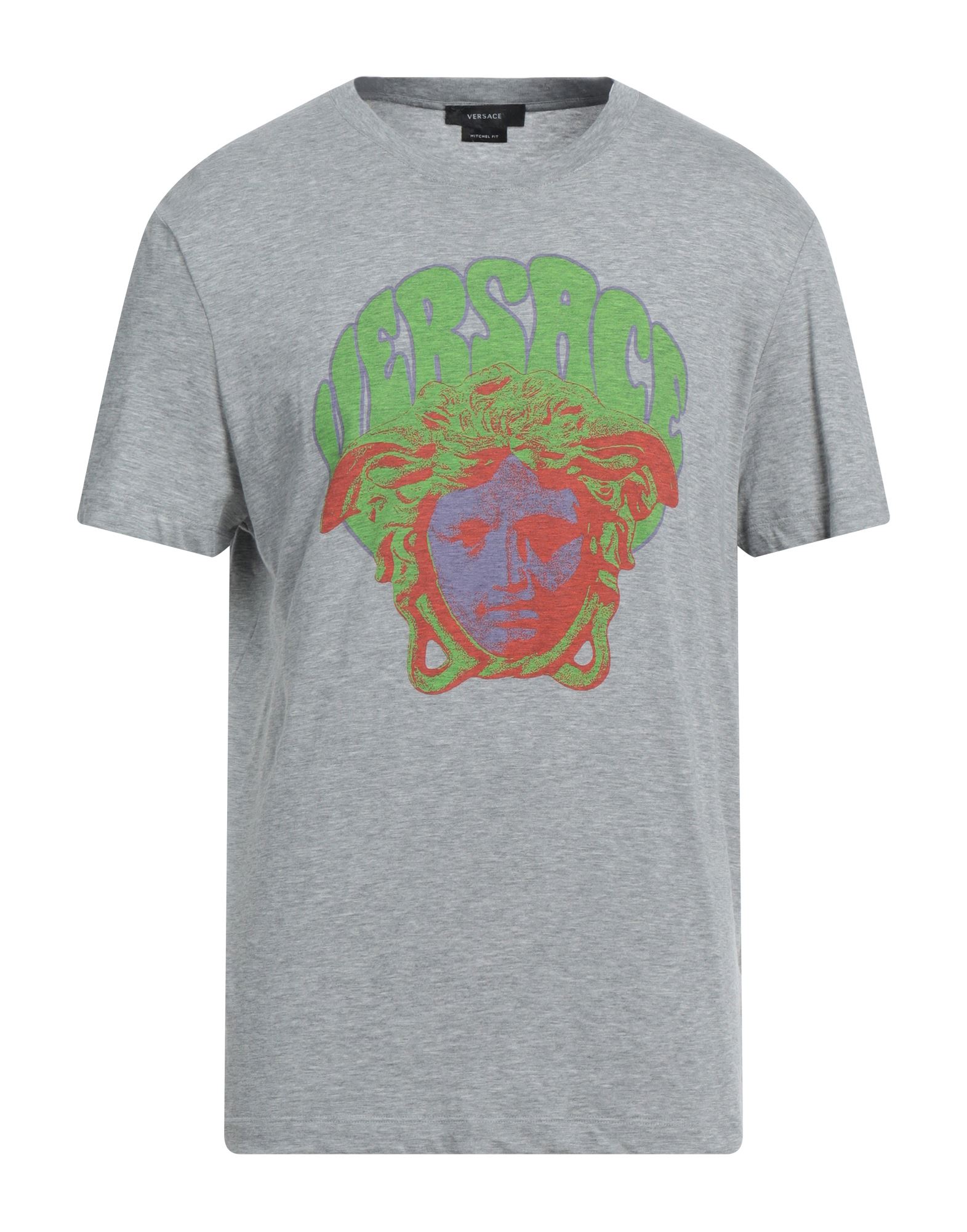 Versace T-shirts In Grey