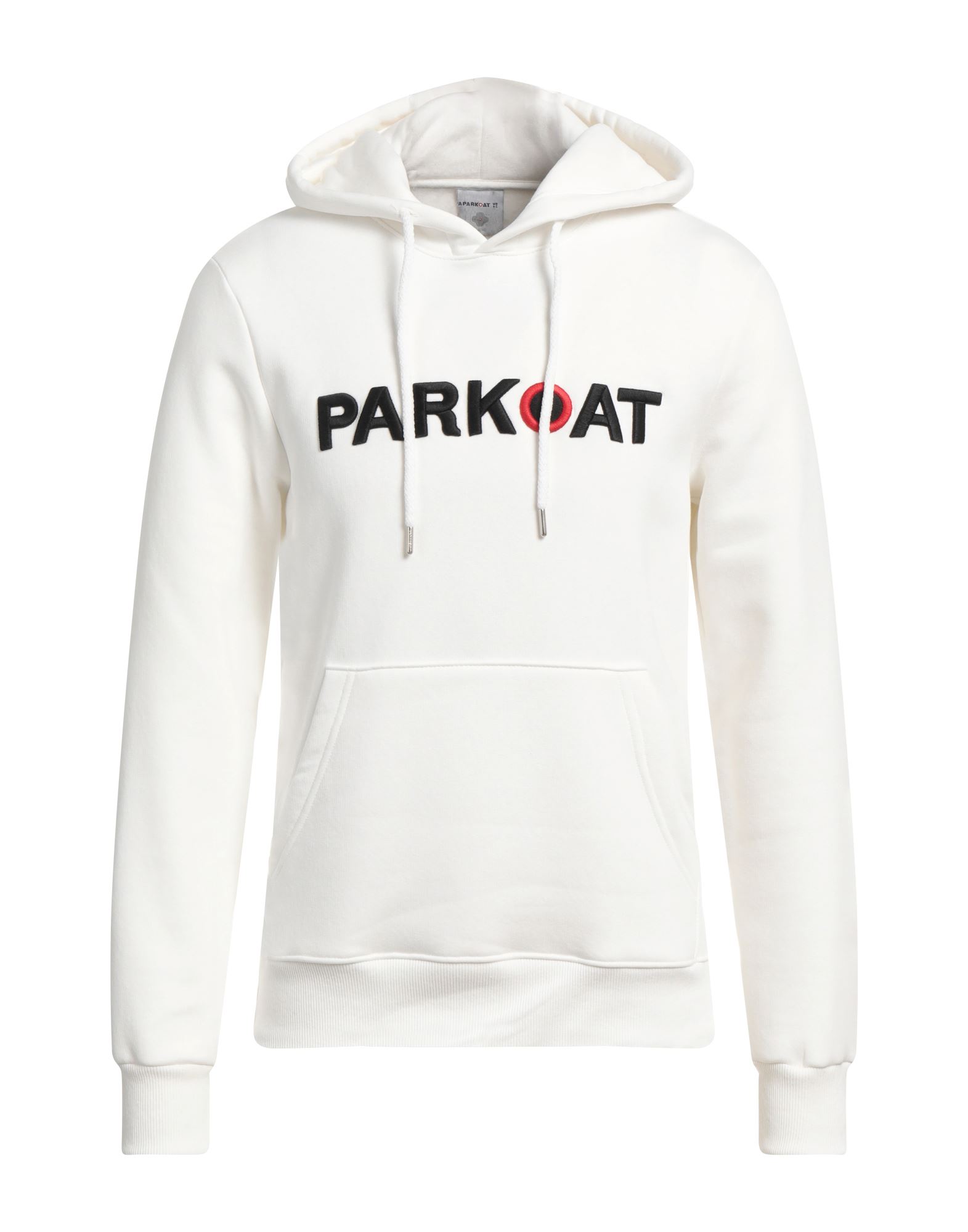 Shop Parkoat Man Sweatshirt White Size Xxl Cotton, Polyester