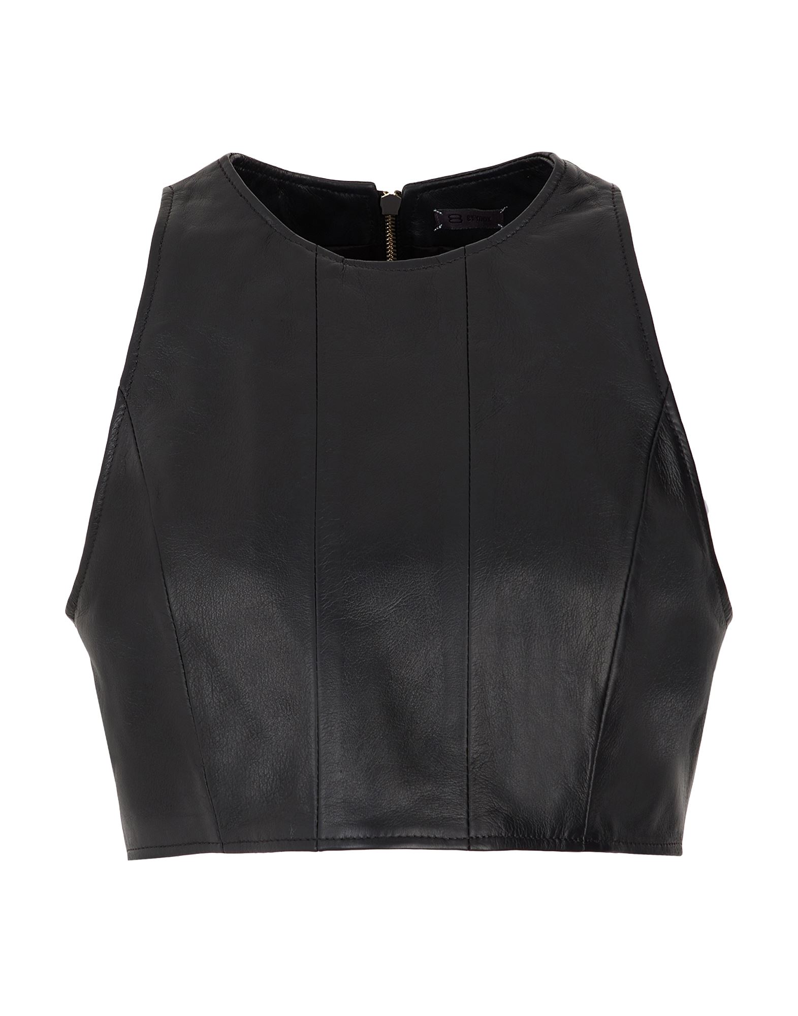 8 By Yoox Tops In Black