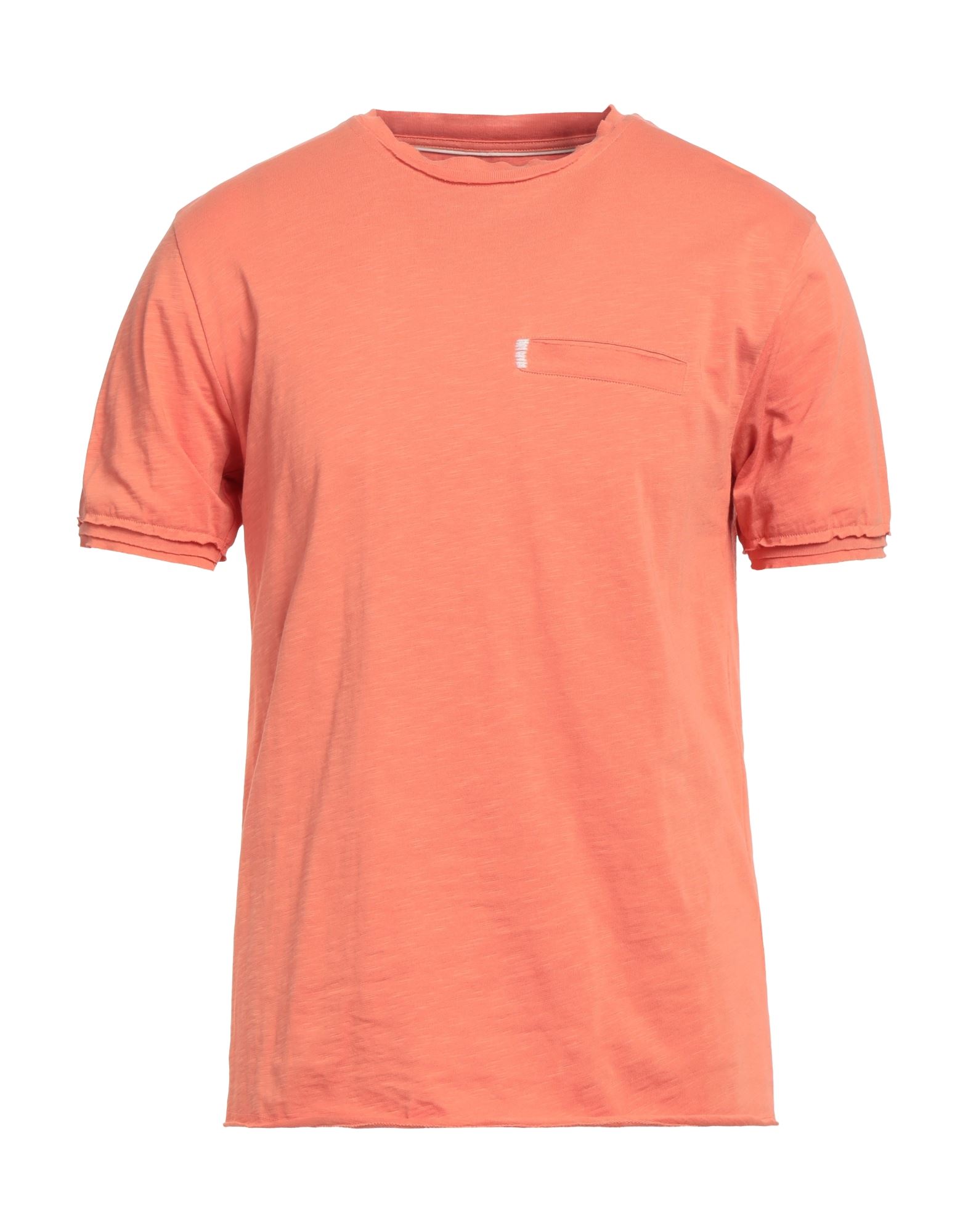 Shop Sseinse Man T-shirt Orange Size Xl Cotton