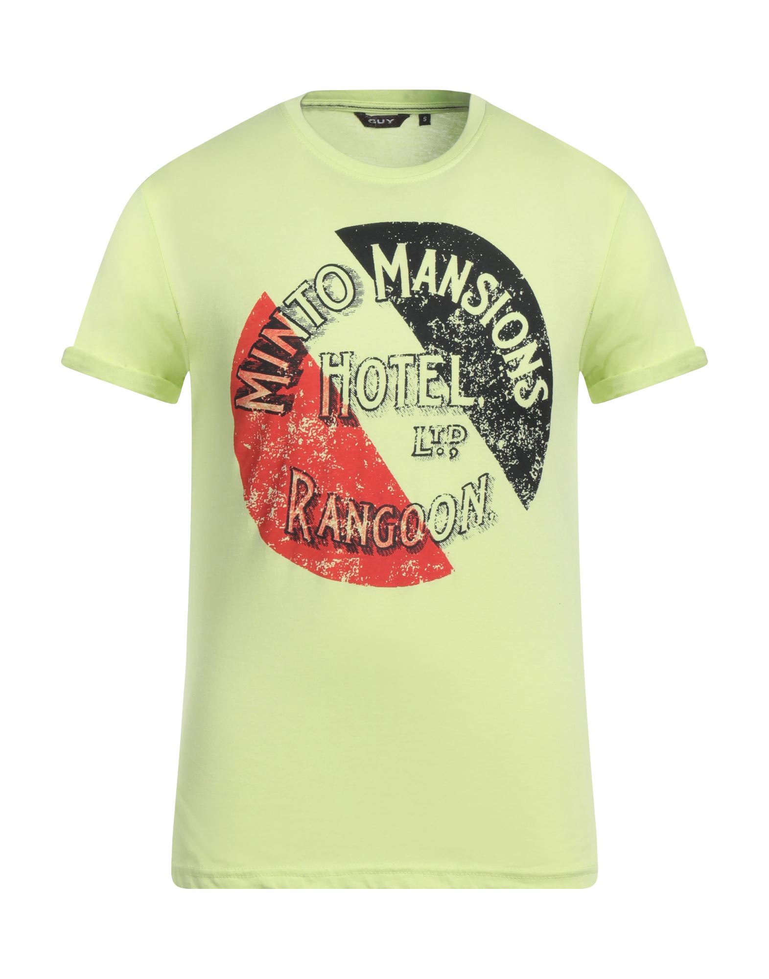 Guy T-shirts In Light Green