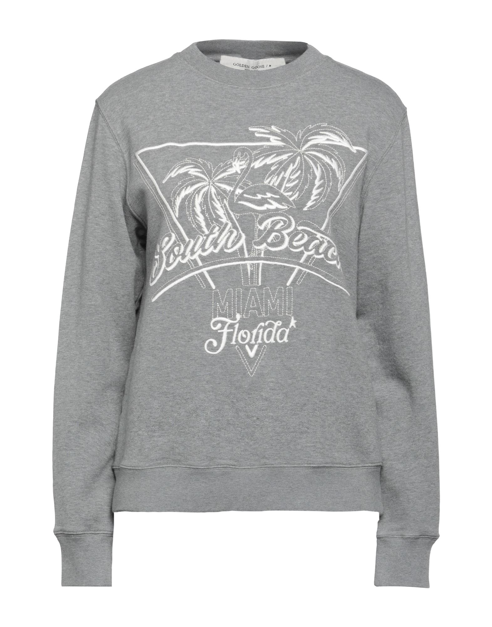 Golden Goose Deluxe Brand Sweatshirts In Grey