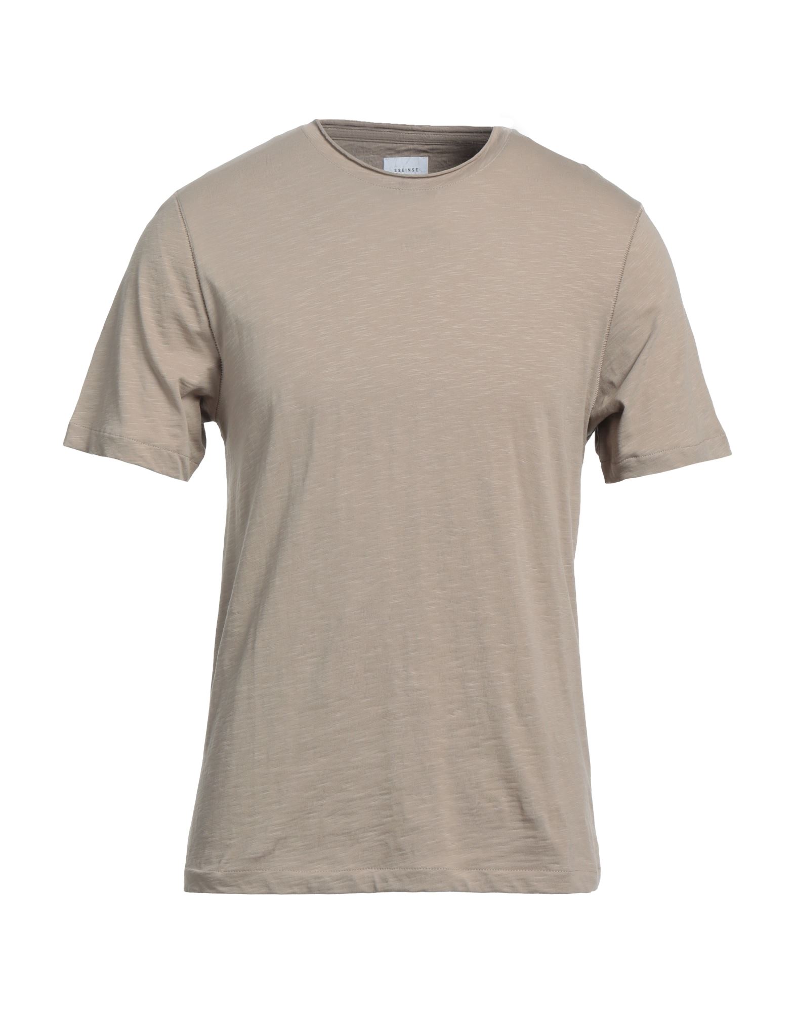 Sseinse Man T-shirt Sand Size 3xl Cotton In Beige