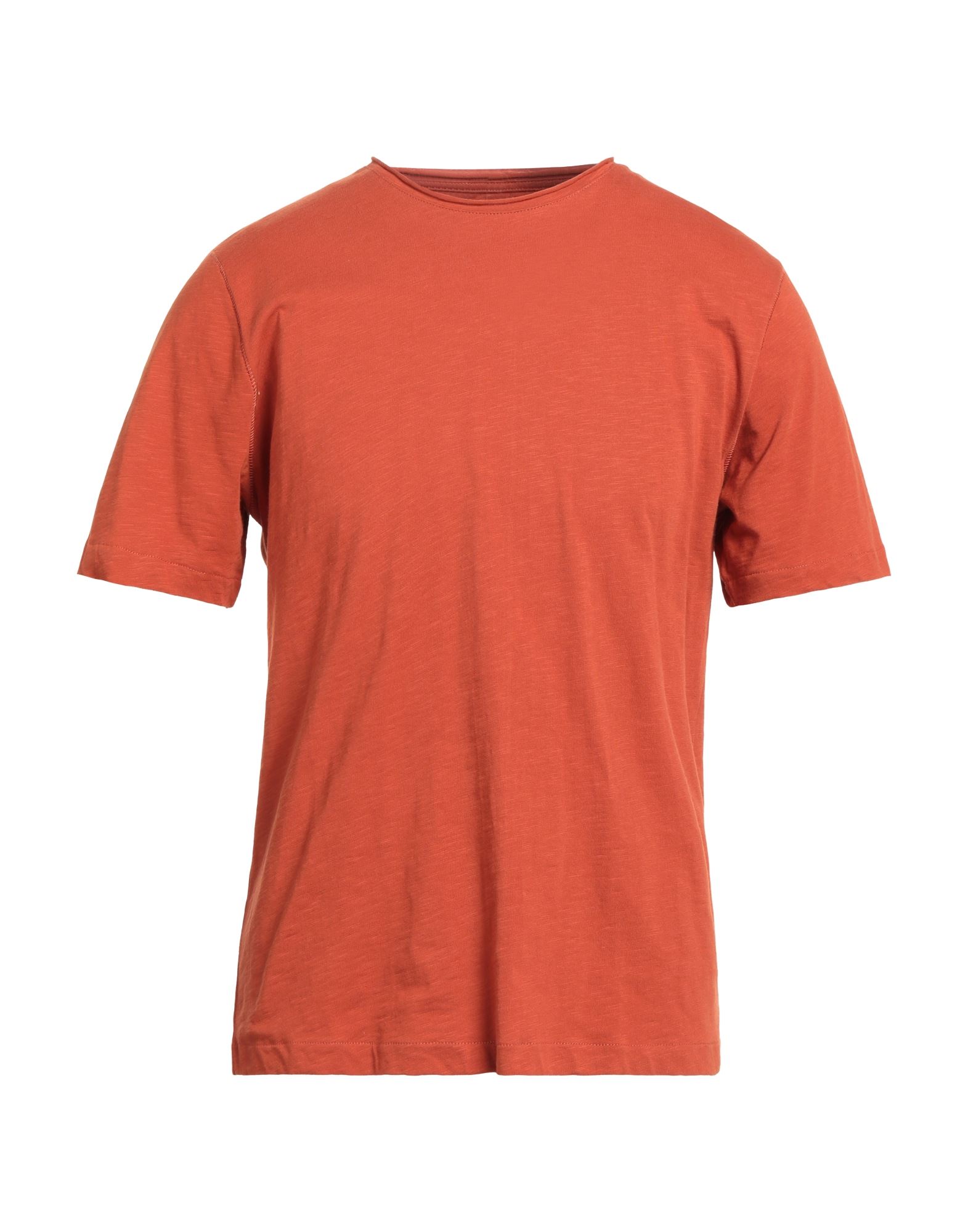 Shop Sseinse Man T-shirt Brick Red Size 3xl Cotton