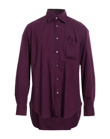 Truzzi Man Shirt Deep Purple Size 17 Cotton