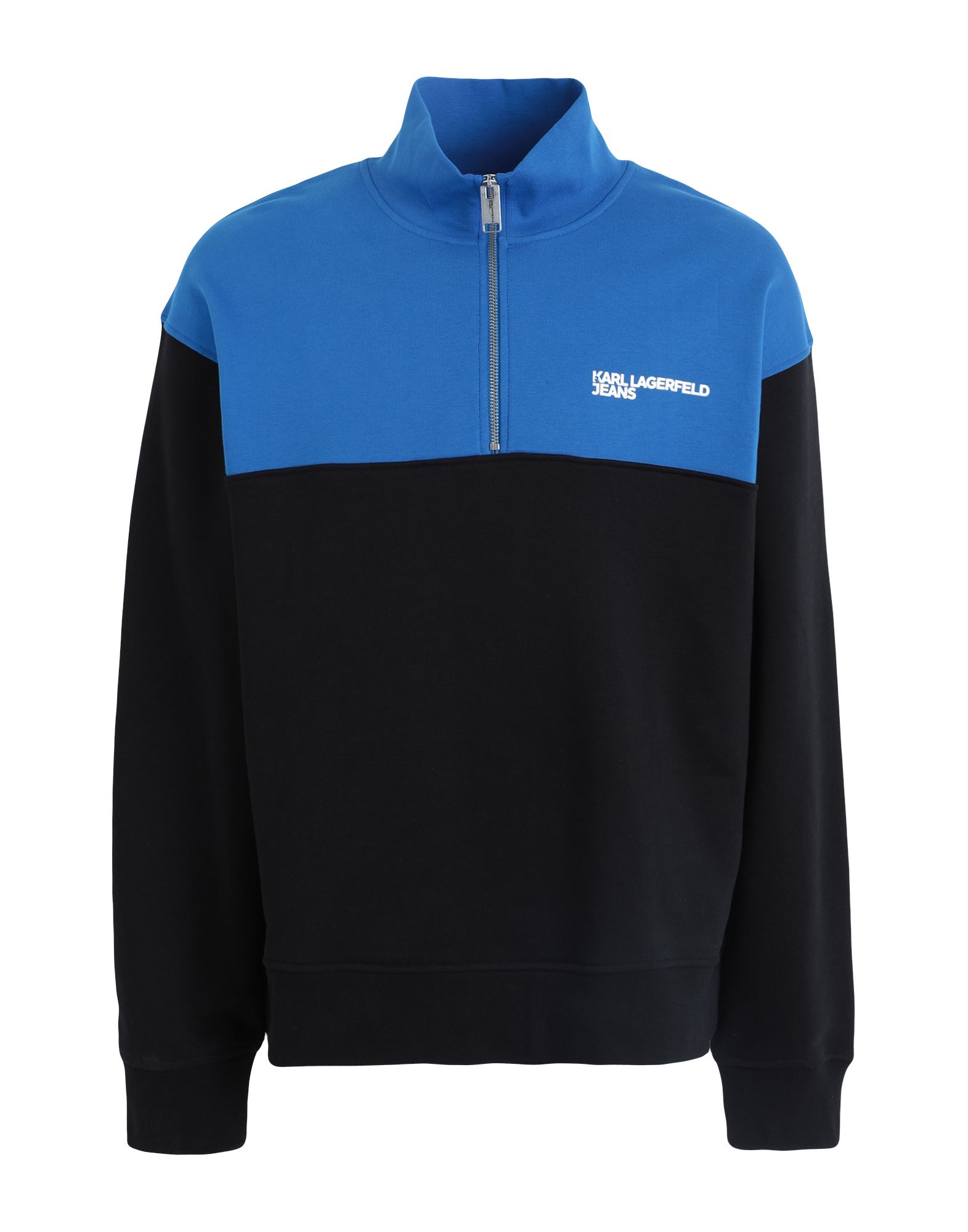 ԥ볫KARL LAGERFELD JEANS  åȥ ֥å M ˥ååȥ 90% / ꥵݥꥨƥ 10% KLJ RELAXED HALF ZIP SWEAT