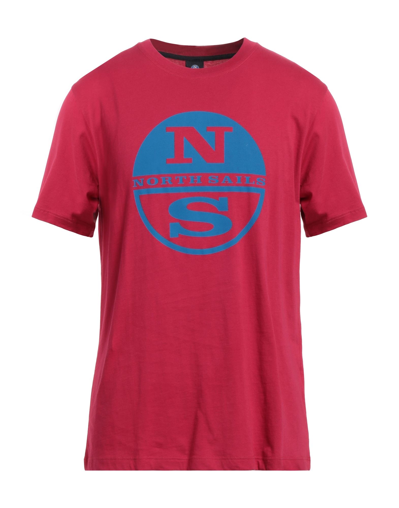North Sails T-shirts In Tomato Red