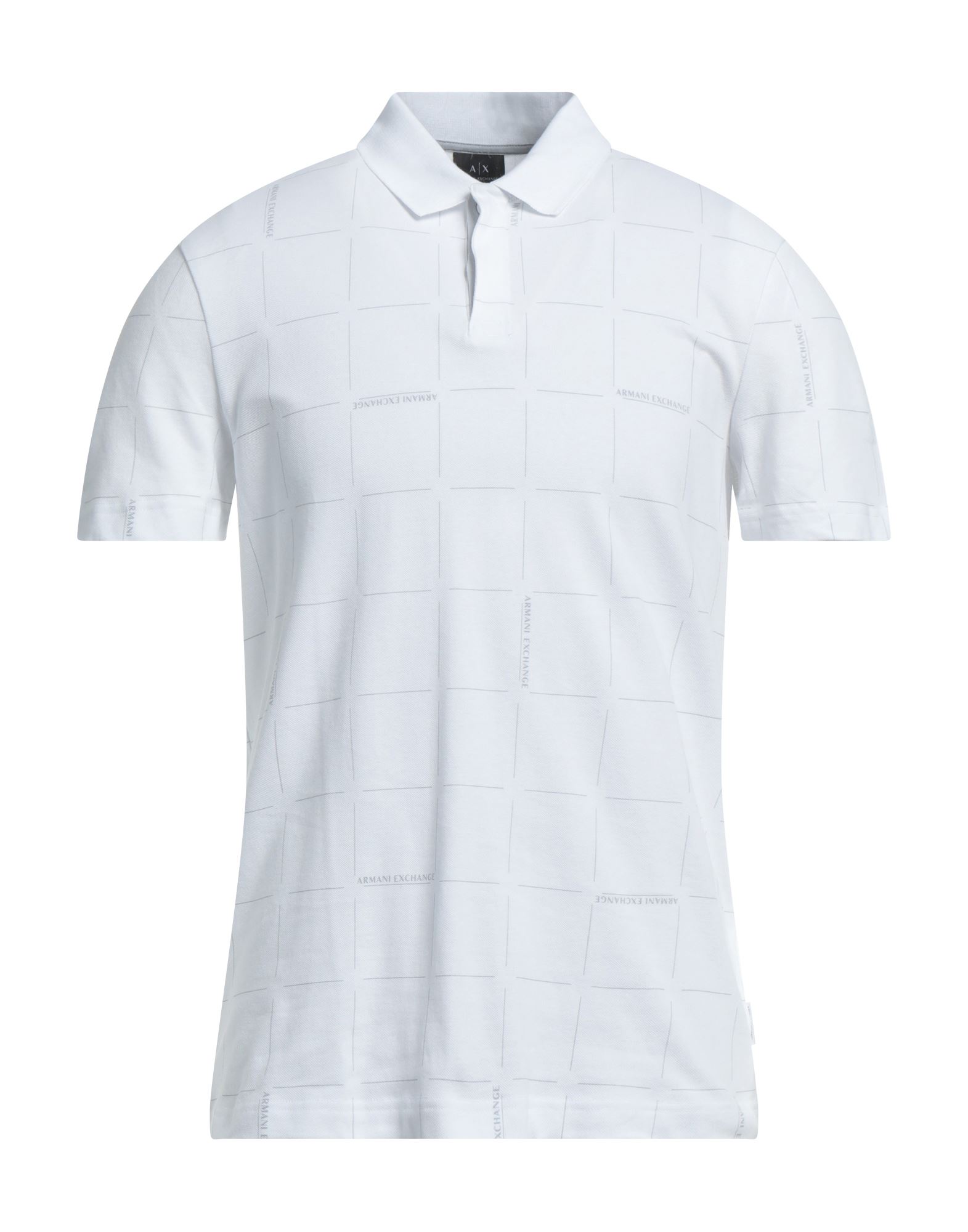 Armani Exchange Polo Shirts In White