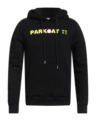 Parkoat Man Sweatshirt Black Size Xl Cotton, Polyester
